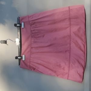 SALE - LOFT Mini Skirt Eyelet Trim Size 4 Mauve